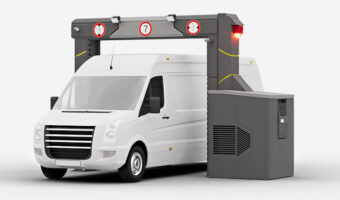 DTP 320LV cost-effective drive-through X-ray screening system for passenger cars and light commercial vans