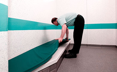 Prison cell and mattress X-ray scanner