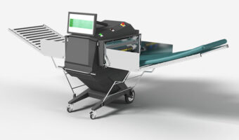 BV M.A.X. single view 800 by 200 mm tunnel prison security solution for contact-free mattress screening