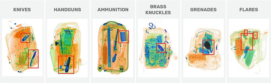 LINEV Systems Baggage AI Software examples