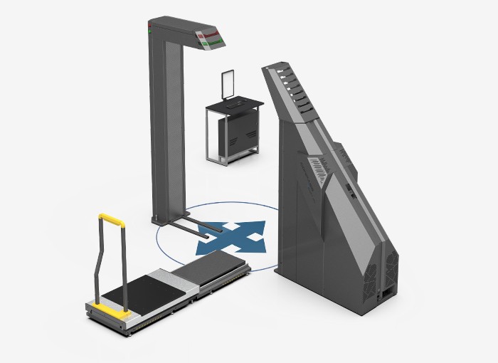 CONPASS SMART DV · Prison security solution: x-ray full body