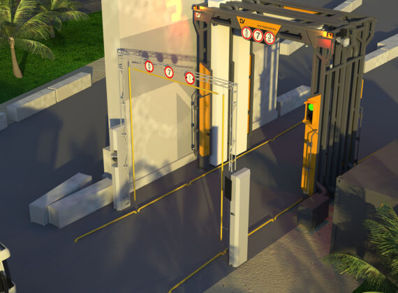 LINEV Systems Multi Energy X-ray Array Portal - MEAP