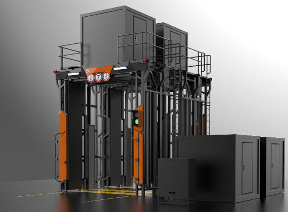 LINEV Systems Multi Energy X-ray Array Portal - MEAP