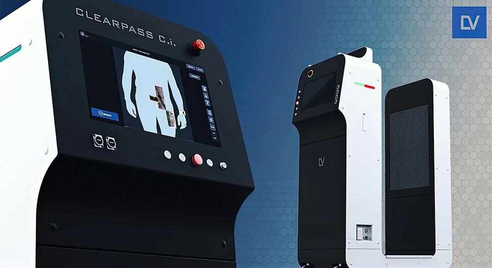 Security checkpoint using AI-enhanced X-ray scanners to boost throughput and detection accuracy for higher ROI