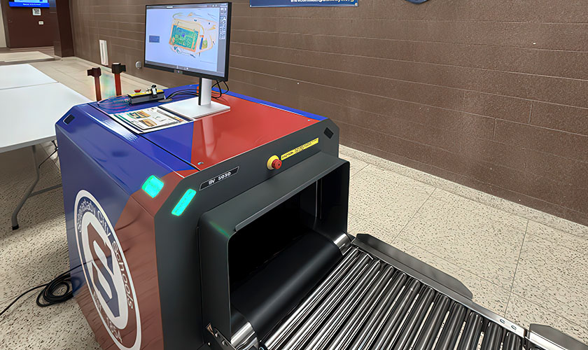 Schenectady High School – LINEV Systems - X-ray Security Threat Detection Systems Schenectady High School