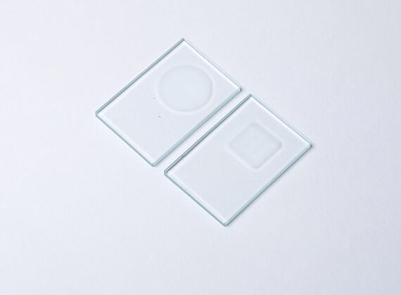 Cuvette for direct powder filling