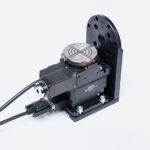 Two-axis Z-Phi sample stage