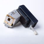 Diffracted-beam flat and curved graphite monochromators