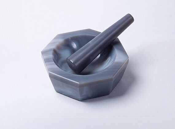Agate mortar