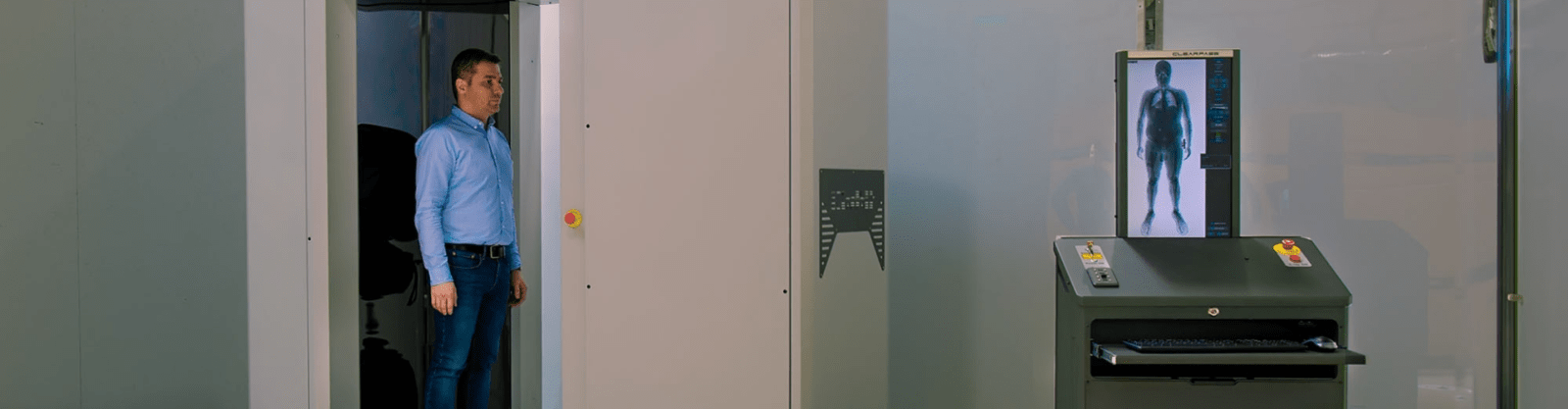Control de paso de personas con escáneres de rayos X de seguridad