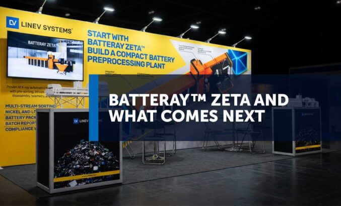 LINEV Systems to Present BATTERAY™ ZETA and Introduce a New Vision for Battery Recycling at E-Waste World 2026