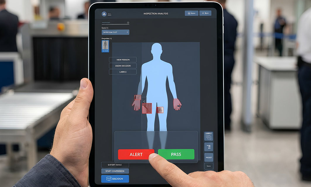 LINEV Systems CONPASS SMART TR prison body scanner technology