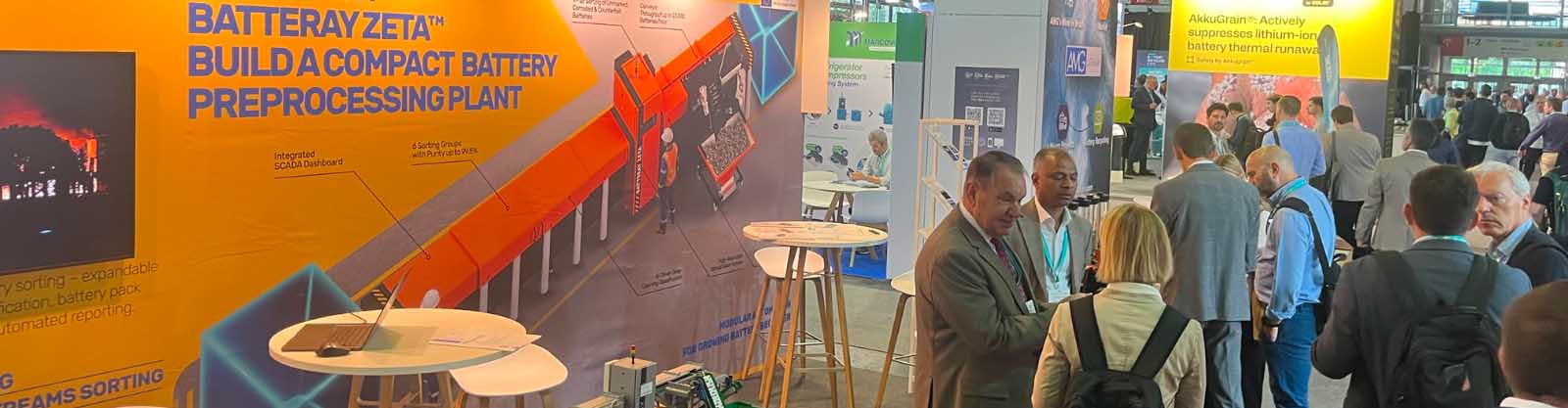 E-Waste World 2026: BATTERAY™ ZETA Showcases AI-Powered Battery Recycling Technology