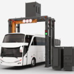 MEAP 320DVB drive-through vehicle scanner featuring dual 320 kV generators 60 mm steel penetration and 120 vehicles per hour throughput
