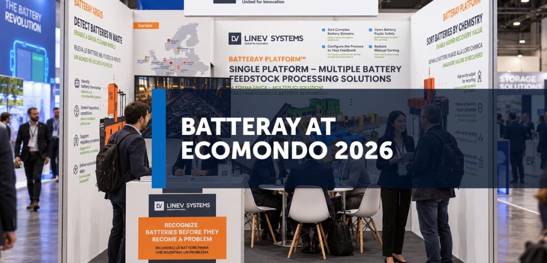BATTERAY Platform & ARGUS at Ecomondo 2026 | LINEV