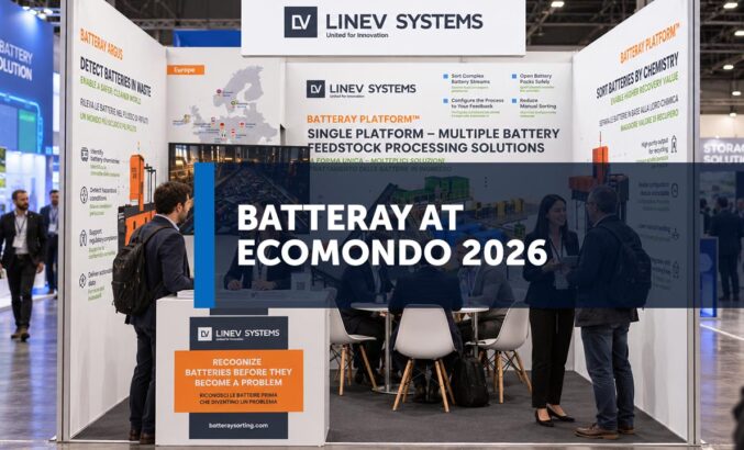 BATTERAY Platform & ARGUS at Ecomondo 2026 | LINEV